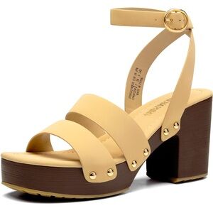 DREAM PAIRS Women's Chunky Platform sandals